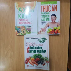 Sách combo 3 quyển Thức ăn quyết định số phận của bạn