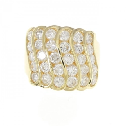 Nhẫn kim cương K18YG 2.15CT 672739