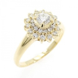 Nhẫn kim cương K18YG 0.239CT - Hàng hiệu Authentic