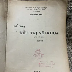 Sổ tay điều trị nội khoa 2, sách Dịch từ tiếng Anh, hơn 400 trang  1010007