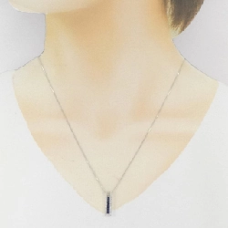 K18WG Sapphire Necklace 0.60CT - Hàng hiệu Authentic 857121
