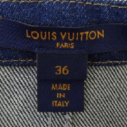 Chân váy mini A-line vàng LOUIS VUITTON FOSK26GM1 651150