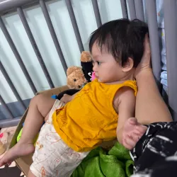 Bộ cotton thun cho bé 