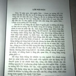 Quan điểm của chủ tịch Hồ Chí Minh về công tác tài chính  778319