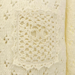 Áo khoác croptop CELINE 2AE8S844X 630197