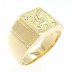 Nhẫn kim cương K18YG 0.05CT - Hàng hiệu Chính hãng