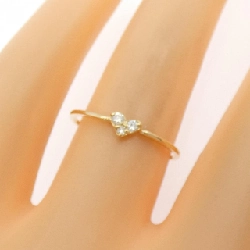 Nhẫn kim cương hình trái tim K18YG 0.05CT - Hàng hiệu chính hãng 853459