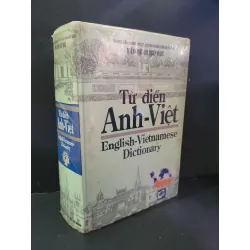 [Sách Cũ SCGR] Từ điển Anh - Việt (bìa cứng) mới 80% bẩn bìa, ố nhẹ, tróc gáy 2001 Viện Ngôn Ngữ Học HCM3004 HỌC NGOẠI NGỮ