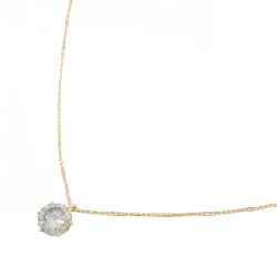 K18YG Solitaire Dây chuyền kim cương 1.151CT - Hàng hiệu Authentic 861584