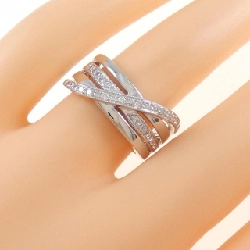 Nhẫn kim cương K18WG 0.25CT 671830