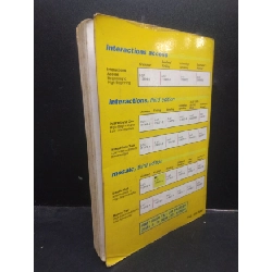 A content based grammar - Mosaic one 2001 mới 60% ố vàng có viết HCM2504 chuyên môn ngoại ngữ 913994