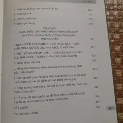 KIỂM SOÁT QUYỀN LỰC TRONG PHÂN CẤP PHÂN QUYỀN 779049