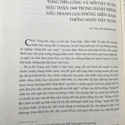 SÁCH CUỘC TỔNG TIẾN CÔNG VÀ NỔI DẬY XUÂN MẬU THÂN 1968 753942