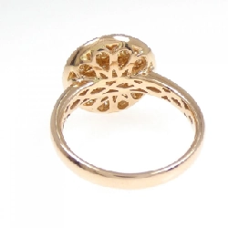 Nhẫn kim cương 750PG Pavé 0.85CT 671071