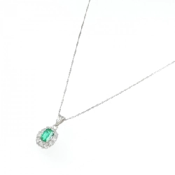 Dây chuyền ngọc lục bảo PT900/PT850 0.44CT - Hàng hiệu Authentic 858190