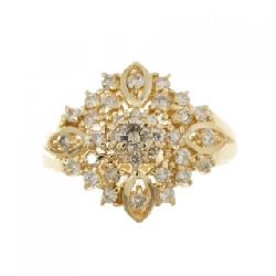 Nhẫn kim cương K18YG 0.30CT 670086