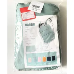 Balo Gấp Gọn Siêu Nhẹ Màu Xanh Mint Chính Hãng Mới 100%
