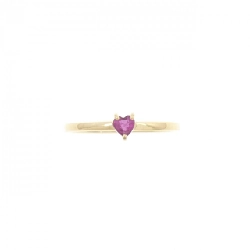Nhẫn ruby hình trái tim K18YG 668793