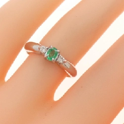 Nhẫn Emerald PT900 0.15CT 670210