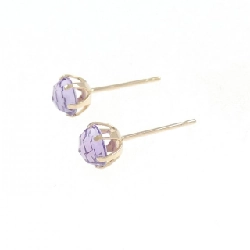 K18PG Amethyst Bông tai - Hàng hiệu Chính hãng 872832