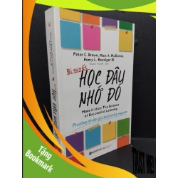 (TẶNG BOOKMARK) Bí quyết học đâu nhớ đó phương pháp ghi nhớ khôn ngoan 2019 mới 90% RBK0107 Peter C.Brown KỸ NĂNG
