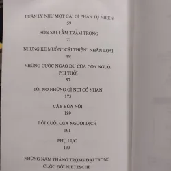 Sách: Buổi hoàng hôn của những Thần tượng - Friedrich Nietzsche (A2) 577167