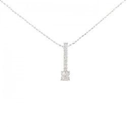 K18WG Dây chuyền kim cương 0.2CT - Hàng hiệu Chính hãng