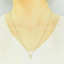 K18YG Dây chuyền kim cương 0.393CT - Hàng hiệu Chính hãng 848847