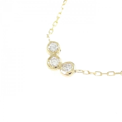 K18YG Dây chuyền kim cương - Hàng hiệu Chính hãng 861288