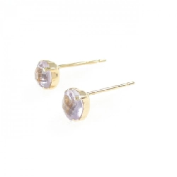 K18YG Amethyst Bông tai 0.90CT - Hàng hiệu Chính hãng 864515