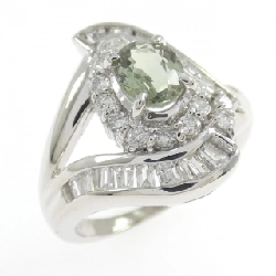 Nhẫn Alexandrite PT900 0.846CT - Hàng hiệu Authentic