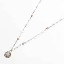 K10 Ba màu Kim cương Dây chuyền 0.10CT - Hàng hiệu Chính hãng 861481