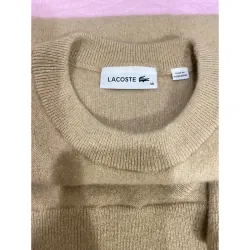 MỚI 99%***[[GIÁ 2.800K]]**ÁO LEN LACOSTE* SIZE 38* MÀU BE / NÂU SÁNG *TẶNG QUÀ 0Đ FREESHIP 591618