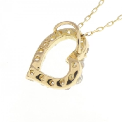 K18YG Dây chuyền kim cương hình trái tim 0.20CT - Hàng hiệu Chính hãng 861012