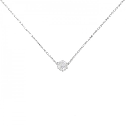 Dây chuyền kim cương Solitaire PT950/PT850 0.301CT D VS1 3EXT - Hàng hiệu Chính hãng