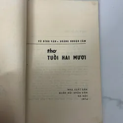 Thơ tuổi hai mươi - Vũ Đình Văn, Hoàng Nhuận Cầm 781111