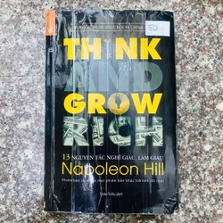 Sách Think And Grow Rich 13 nguyên tắc nghĩ giàu, làm giàu Napoleon Hill