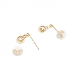 K18YG Bông tai Cubic - Hàng hiệu Chính hãng 870301