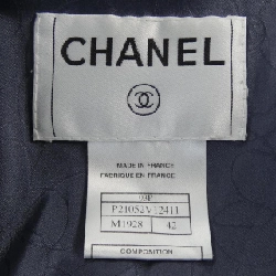 【Mã giảm giá】【Cổ điển】Áo khoác không cổ CHANEL 639790