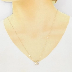 K18YG Bướm Kim Cương Dây Chuyền 0.01CT - Hàng hiệu Chính hãng 862740