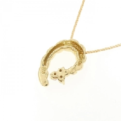 K18YG Dây chuyền kim cương hồng 0.04CT - Hàng hiệu Authentic 861660