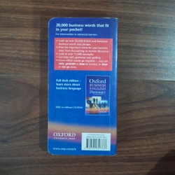 Oxford learner's pocker dictionary of business English 507473