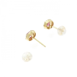 K18YG Bông tai Ruby 0.61CT - Hàng hiệu Chính hãng 868601