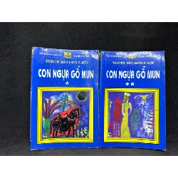 Combo 2 tập Con ngựa gỗ mun 1998 Truyện dân gian Ả Rập - tủ sách vàng new 70% SBM1307