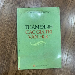 Sách Thẩm định các giá trị văn học