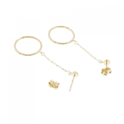 K18YG Bông tai - Hàng hiệu Chính hãng 869591