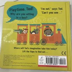 NGOẠI VĂN tiếng anh trẻ em : PLAYTIME WITH TED with BIG FLAPS for little hand - Bloomsbury 1027800