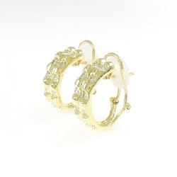 K18YG Bông tai/Khuyên tai kim cương 0.60CT - Hàng hiệu Chính hãng 874239