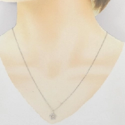 K18WG Ngôi sao Kim cương Dây chuyền 0.10CT - Hàng hiệu Chính hãng 859533