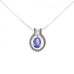 K18WG 2WAY Đá Tanzanite Dây Chuyền 2.00CT - Hàng hiệu Chính hãng 859807